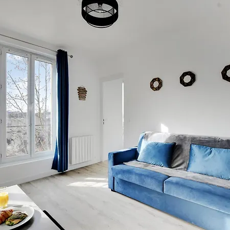 Appartement Suite 41 Aux Portes De Paris Aubervilliers Exterior photo