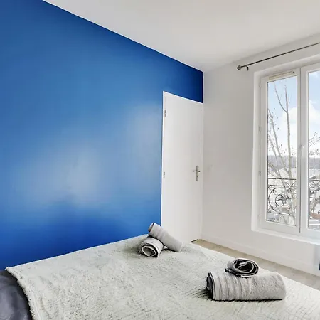 Appartement Suite 41 Aux Portes De Paris Aubervilliers Exterior photo
